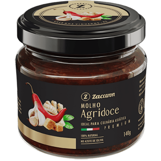 Zaccaron Molho Agridoce 140g - Zaccaron - Espumantes do Sul
