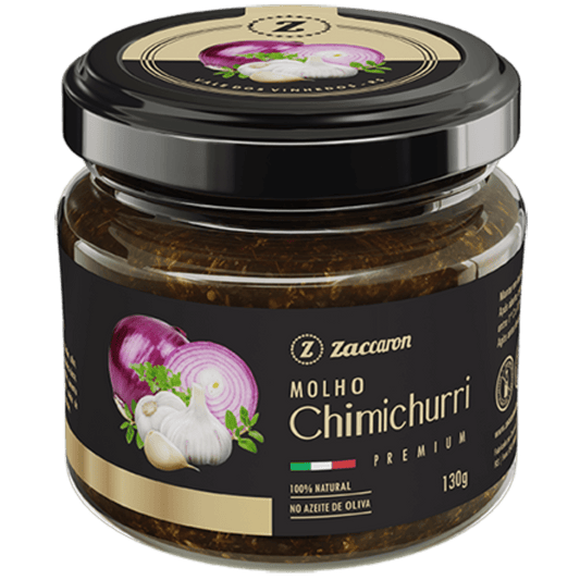 Zaccaron Molho Chimichurri 130g - Zaccaron - Espumantes do Sul