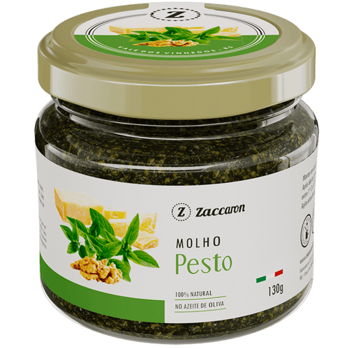 Zaccaron Molho Pesto 130g - Zaccaron - Espumantes do Sul