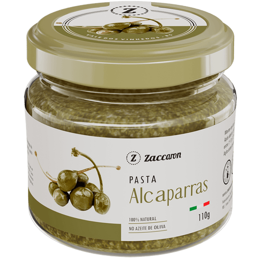 Zaccaron Pasta de Alcaparras 110g - Zaccaron - Espumantes do Sul