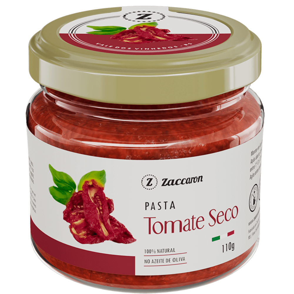 Zaccaron Pasta de Tomate Seco 110g