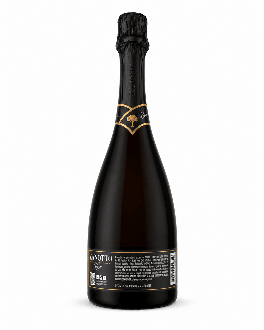 Zanotto Espumante Brut Champenoise - Zanotto - Espumantes do Sul