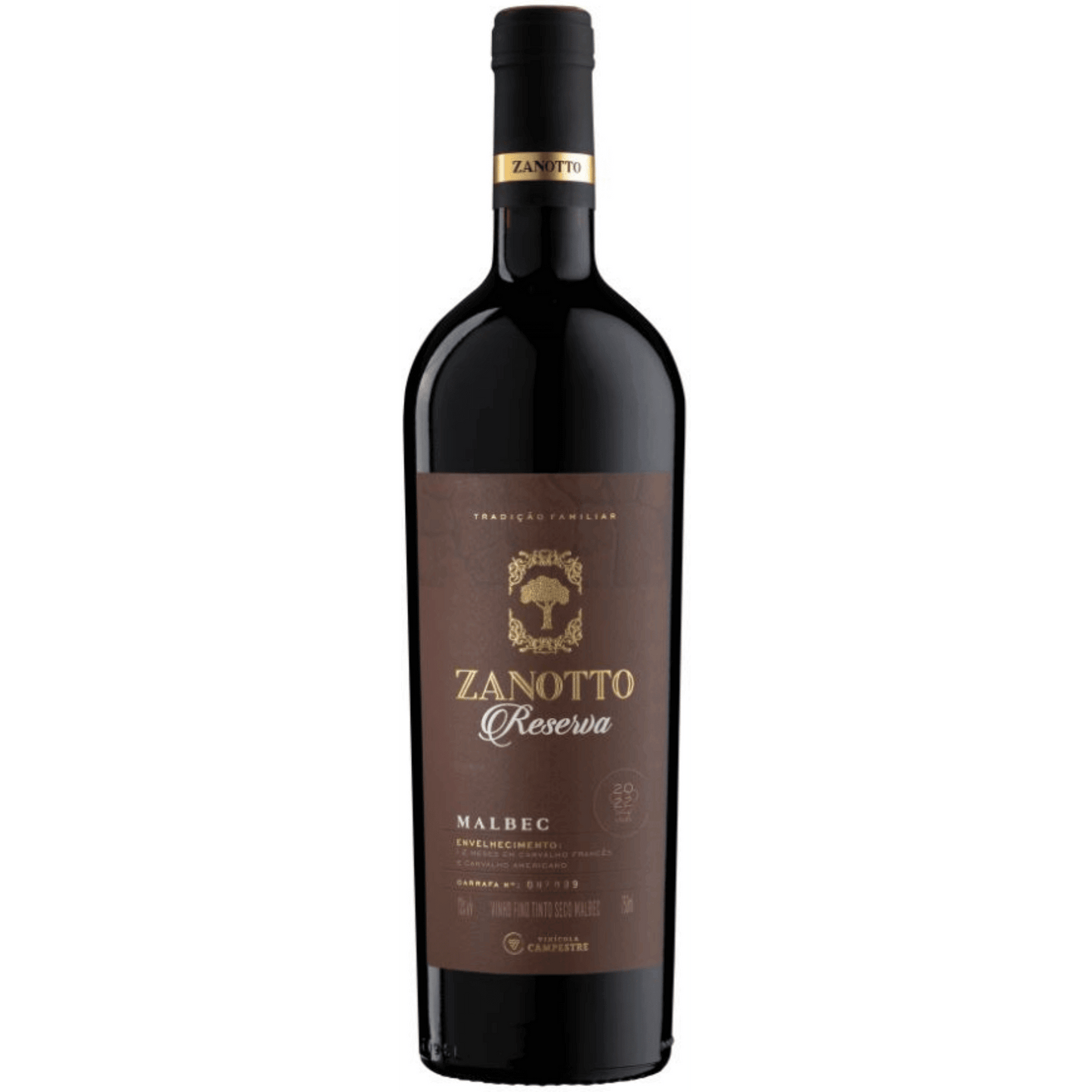 Zanotto Reserva Malbec - Zanotto - Espumantes do Sul